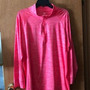 Workout Pullover 1/4 Zip     2X